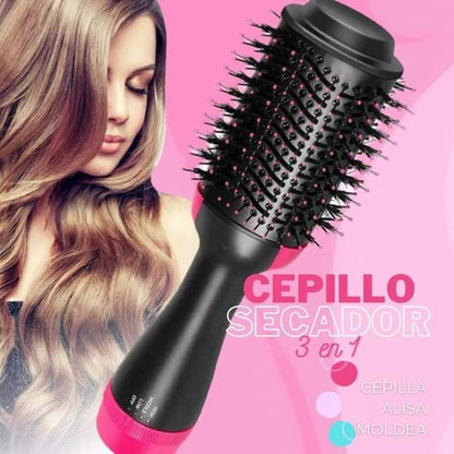 💫 Cepillo Secador 3 en 1™ – Cabello Perfecto en Un Solo Paso