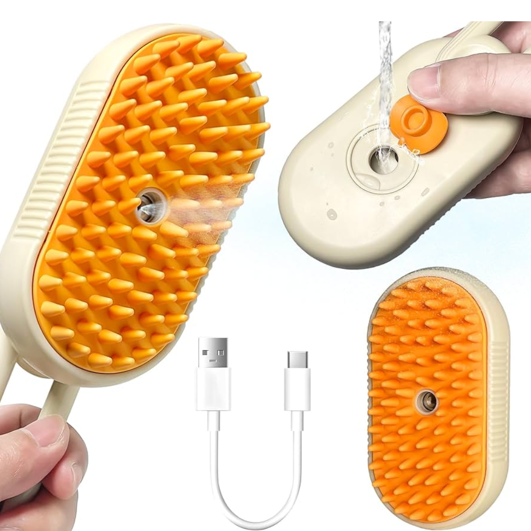 ✨ CEPILLO A VAPOR PARA MASCOTAS™ – EL CUIDADO QUE TU MEJOR AMIGO MERECE 🐾