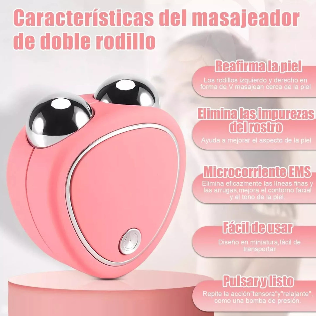 💆‍♀️ MASAJEADOR FACIAL CON MICROCORRIENTE – REJUVENECE TU PIEL SIN GASTAR EN TRATAMIENTOS CAROS ✨
