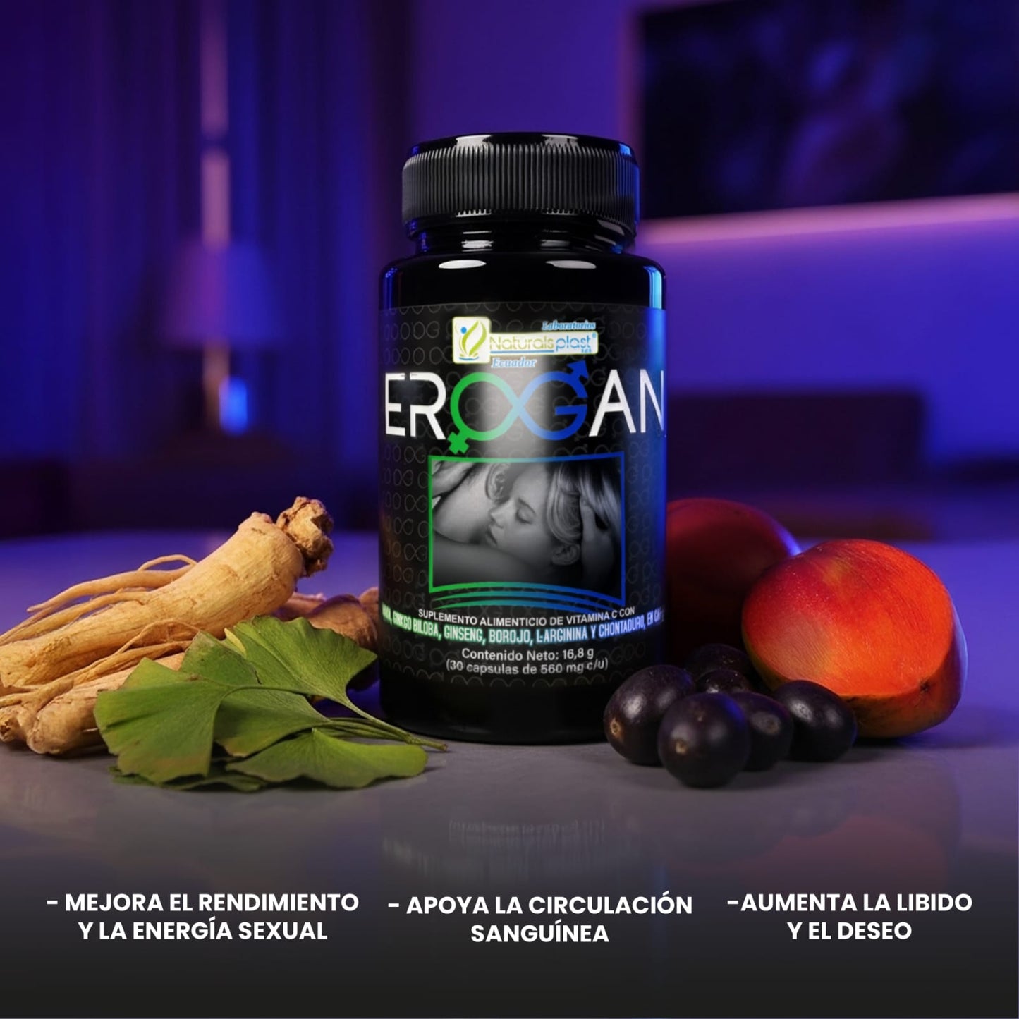 💥2x1 💊 EROGAN® – ENERGÍA, VITALIDAD Y POTENCIA NATURAL EN CADA CÁPSULA