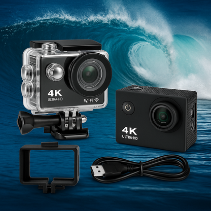 📷 CÁMARA DE ACCIÓN DEPORTIVA WIFI™ – GRABA TU VIDA COMO UN PROFESIONAL 🎬