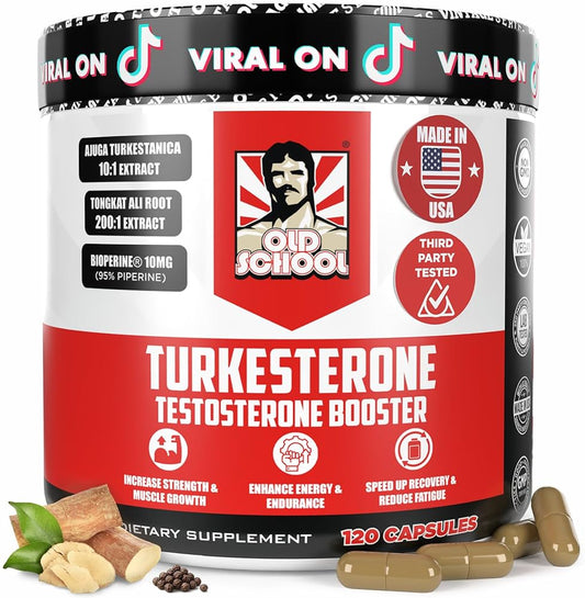 💪 TURKESTERONE OLD SCHOOL LABS™ — DESPIERTA TU VERSIÓN MÁS FUERTE