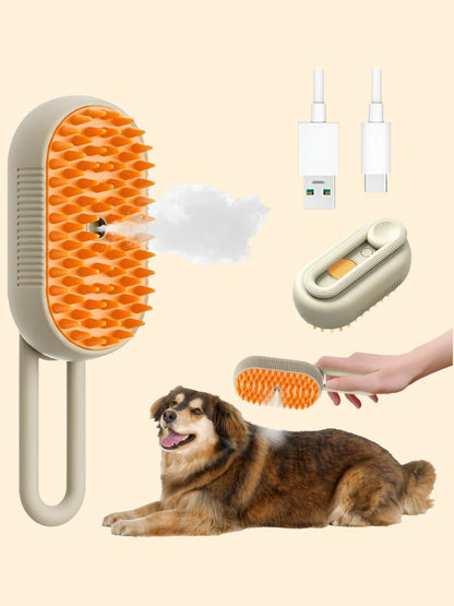 ✨ CEPILLO A VAPOR PARA MASCOTAS™ – EL CUIDADO QUE TU MEJOR AMIGO MERECE 🐾