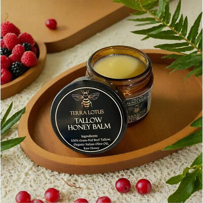 🐝 Tallow Honey Balm Terra Lotus - Nutre y regenera tu piel naturalmente💫